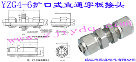 YZG4-6U(ku)ʽֱͨ^Flared Couplings-Bulkhead Union