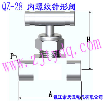 QZ-28 (ni)ݼyyQZ-28 Femals Screw Needle Valve