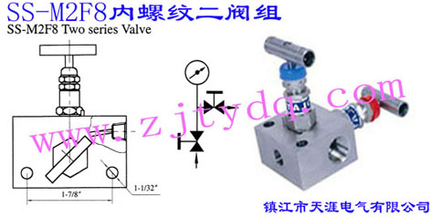 SS-M2F8(ni)ݼyyMSS-M2F8 Two Series Valve